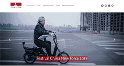 Desktop Screenshot of chine-et-films.com